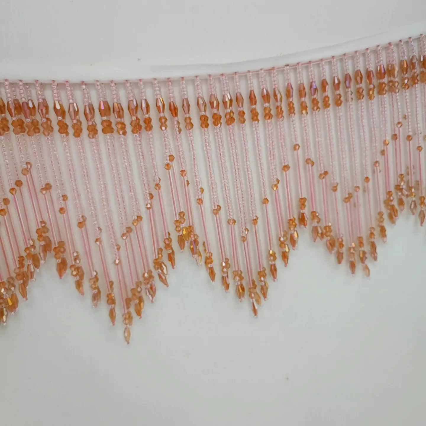 Home Textiles Luxury Curtains - Бахрома ручной работы из бисера, роскошные