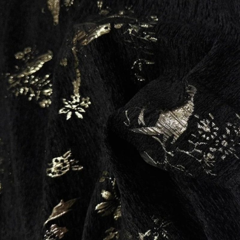 Золотая нить, синель, жаккардо – обзор и цена Home Textiles Luxury Curtains