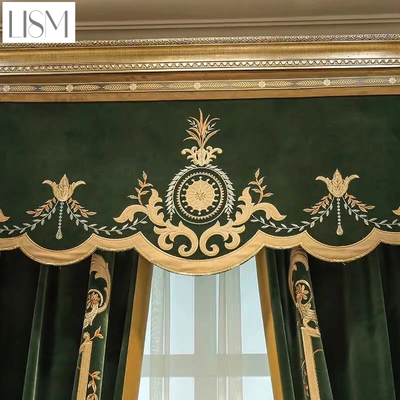 Европейские роскошные шторы дл – обзор и цена Home Textiles Luxury Curtains