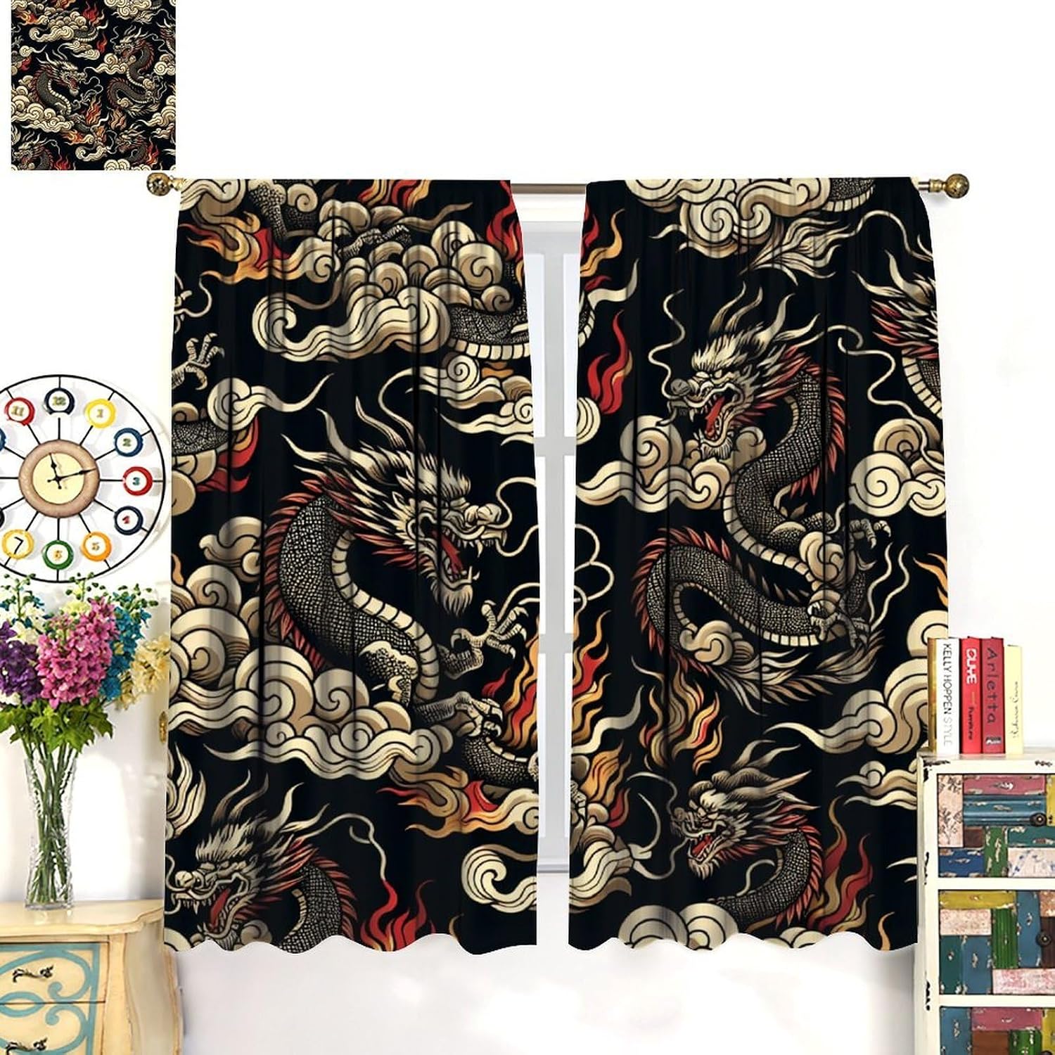 Роскошные шторы с азиатским др – обзор и цена Home Textiles Luxury Curtains